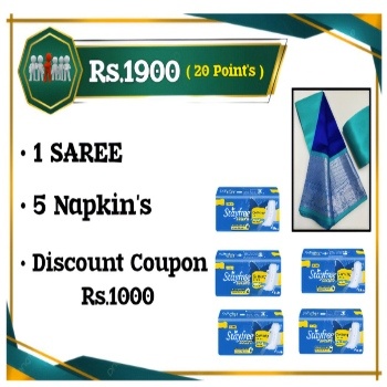 SAREE & NAPKIN ( 20 Points)