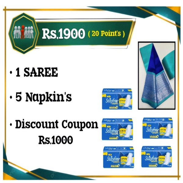 SAREE & NAPKIN ( 20 Points)